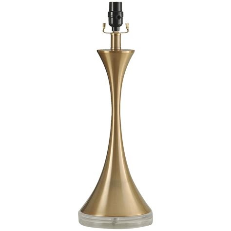 First materials!you will need an acrylic, led lights,a cable with a plug, varnish, wood, sandpaper, and a tape measure. Skinny Brass Acrylic Lamp Base | At Home