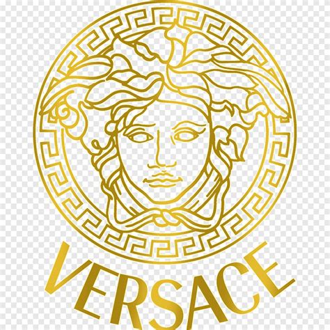 Versace Medusa Logo Luxury Packaging Text Fashion Png Pngegg