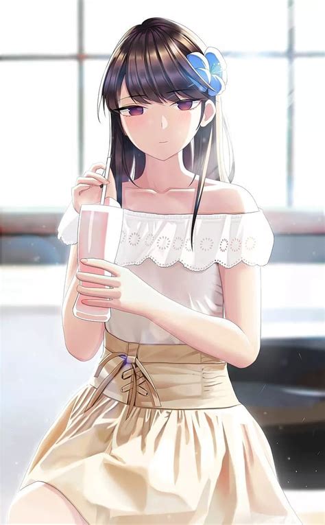 Hd Wallpaper Komi San Wa Comyushou Desu Bare Shoulders Small Boobs