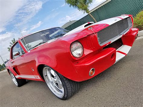 1966 Ford Mustang Wide Body Shelby Gt350 Cobra Tribute C Code V8