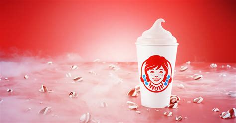 Wendys Debuts Peppermint Frosty For Holiday Season