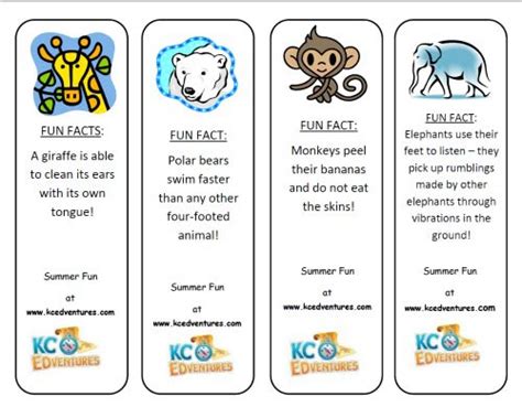 Get your fill of animal info with these amazing facts about creatures, from the tiny flea to the huge bison. FREE Zoo Scavenger Hunt for Kids (with printable!) - Edventures with Kids