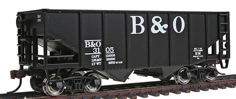 Man kann dieser permanent beschallung an dummen kommentaren eigentlich nur mit ‚ton aus' entgegenwirken. 55-Ton Fishbelly Hopper Baltimore & Ohio by Bowser ...