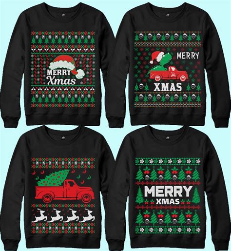 70 Print Ready Ugly Christmas Sweater Designs Bundle Thefancydeal