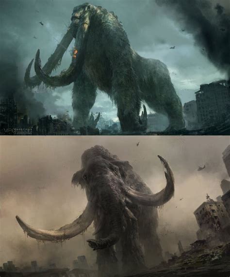 Titanus behemoth, or just behemoth. Concept Art For The New Monsters Featured In "Godzilla ...
