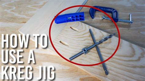 How To Use A Kreg Jig Real Time Tutorial Youtube