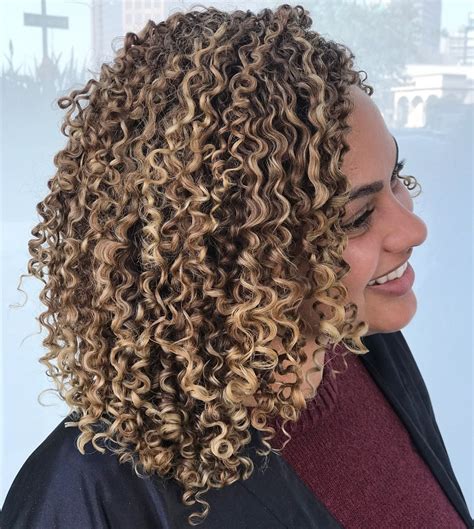 These are rather versatile, including loose styles on the basis of bob haircut and various updos with braiding, twists or ponytails. 50 Natural Curly Hairstyles & Curly Hair Ideas to Try in ...