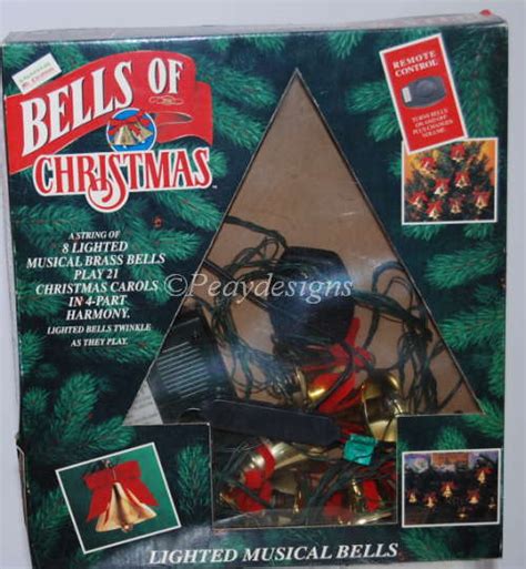 Le Chat Noir Boutique Mr Christmas Lighted Musical Bells Of Christmas