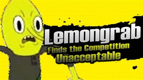 Smash Bros Lawl X Character Moveset Lemongrab Adventure Time Youtube