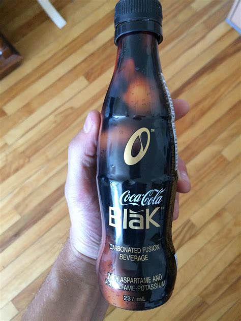 Found This Bottle Of Coca Cola Blak In My Storage Rmildlyinteresting