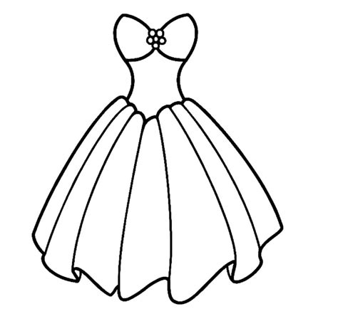 Desenho De Vestido De Noiva Para Colorir Imprimir E Desenhar Colorir Me