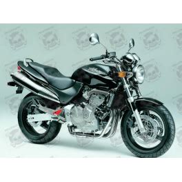 A simple recipe popular with novices, commuters and even experienced riders, the middleweight hornet remained in production until 2013. STICKERS SET HONDA CB600F HORNET YEAR 2001 BLACK VERSION