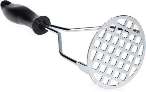 Rubber Handle Potatoes Masher Potato Masher Stainless