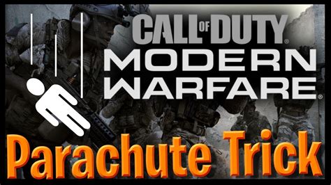Warzone Parachute Mechanic Modern Warfare Youtube