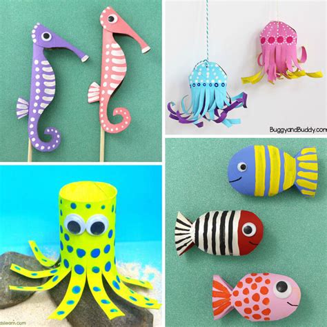 30 Ocean Crafts And Activities The Craft Train