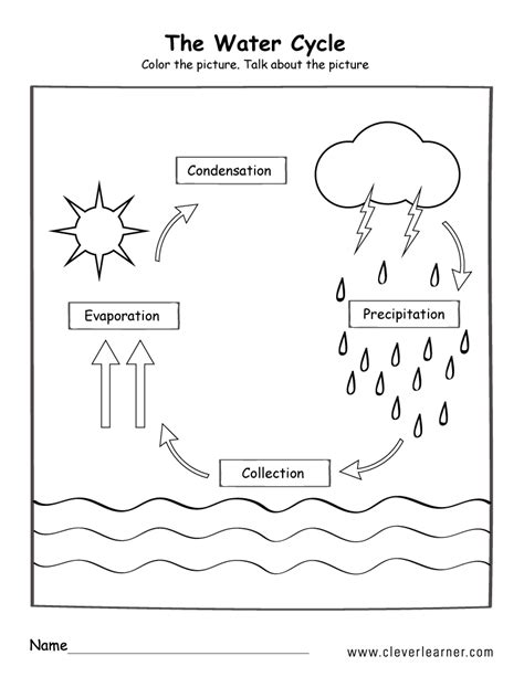 The Water Cycle For Kindergarten