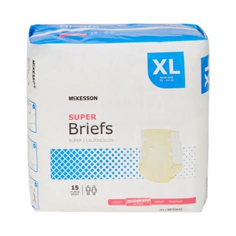 Mckesson Adult Incontinence Brief Xl Moderate Absorbency Br30645