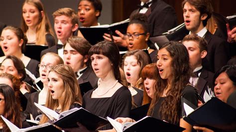 Choirs To Raise Their Voices In Spectacular Style University News