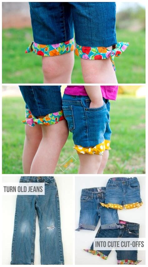 Fashion Hack Ways To Turn Worn Jeans Into Jean Shorts Diy Summer