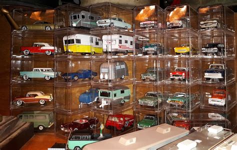 My New Improved 164 Die Cast Car Collection In Display Cases