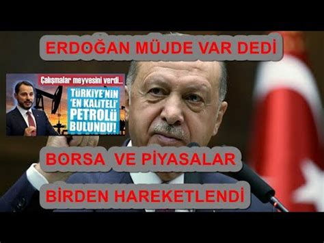 Başkan erdoğan'ın son dakika açıklamasıyla cuma günü tüm millete bir müjde vereceğini duyurması türkiye'de ve dünyada büyük merak konusu oldu. Cuma müjde Erdoğan'dan - YouTube