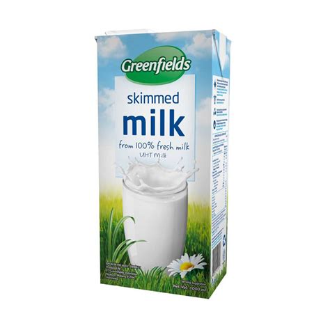 Jual Greenfields Skim Milk Minuman Susu 1000 Ml Di Seller Fersha Shop
