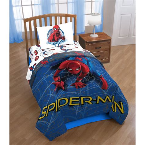 Spiderman figures make a lot of people use pictures and. Spiderman Wall Crawler Reversible Comforter by Marvel ...