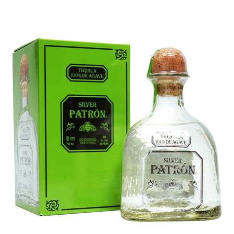 Patrón is a brand of tequila products by the patrón spirits company with 40% alcohol in each bottle. Patron Silver Tequila - Spirits from The Whisky World UK