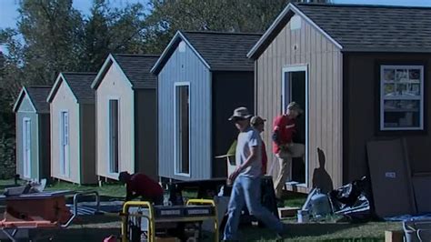 Tiny Houses Help Homeless Veterans Attn