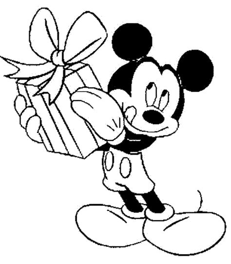 Mickey Mouse Disney Christmas Coloring Pages Gabyy Moraa