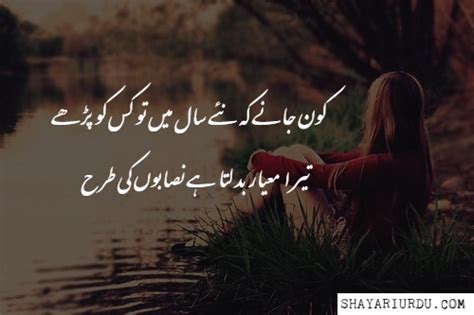 Αnd get ready ιn new year fοr new μistakes! New Year Shayari - Happy New Year Shayari - Urdu New year Shayari