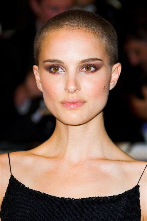19 Reasons To Consider Shaving Your Head Shaved Head Women Hair Makeup Natalie Portman