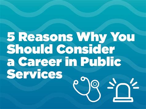 5 Reasons Why You Should Consider A Career In Public Services Dearne