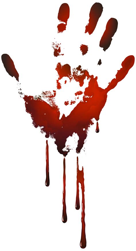 Bloody Handprint Clipart 20 Free Cliparts Download Images On
