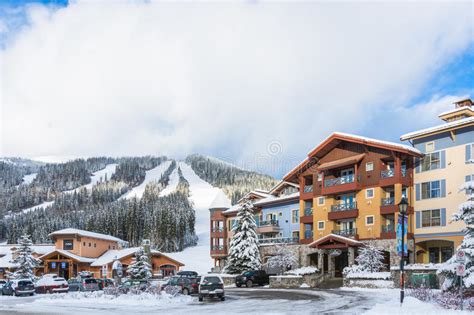 Sun Peaks Bc A Destination Ski Resort Editorial Image Image Of