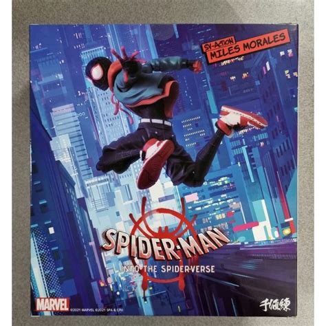 Sentinel Miles Morales Into The Spider Verse 1st Release Shopee