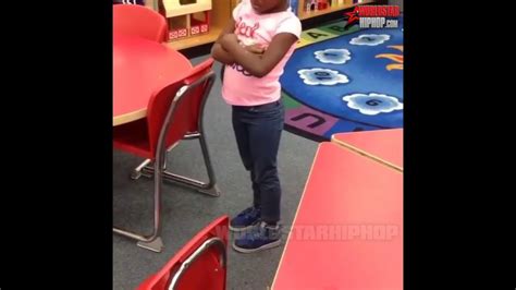 Badazz Little Girl Throws A Temper Tantrum In Class Video Youtube