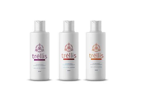 Even the finest of hair can benefit from using a hair oil in their routine. Trellis- hair oil packaging on Behance