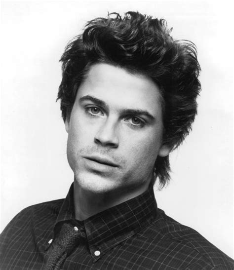 Rob Lowe Back In The Day I Will Not Accept Anyone Less Attractive As