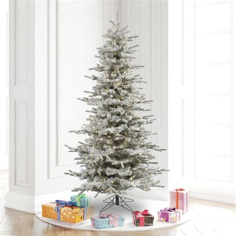 The Holiday Aisle® Slim Sierra 65 White Pine Trees Artificial