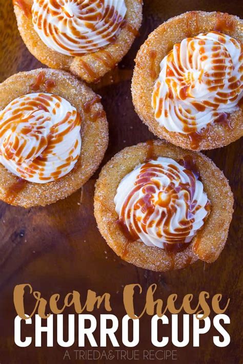 The Cream Cheese Frosted Churro Cups Are A New Take On A Festival