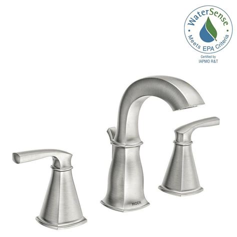 Frequent special offers and discounts up to 70% off for all products! MOEN Hensley 8 in. Widespread 2-Handle Bathroom Faucet in ...
