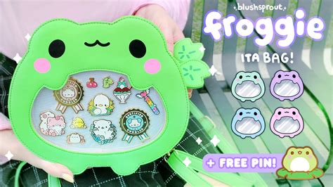 Froggie Ita Bag By Blushsprout Year 2020 Backpack And Crossbody Bag