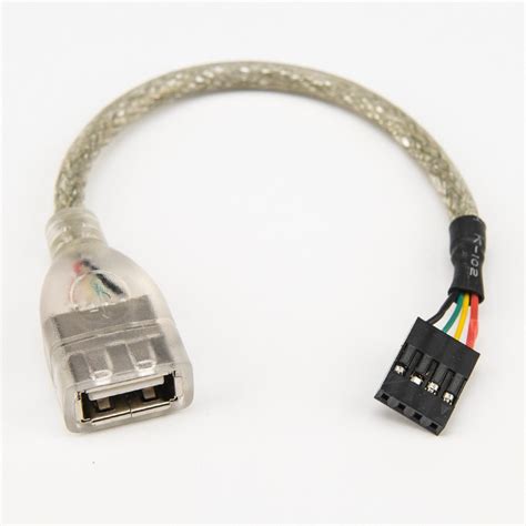 Rocstor Premium 6in Usb 20 Cable Usb A Female To Usb Motherboard 4