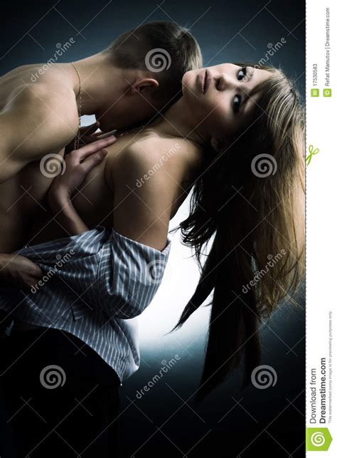 Two Young Lovers Stock Image Image Of Portrait Lovers