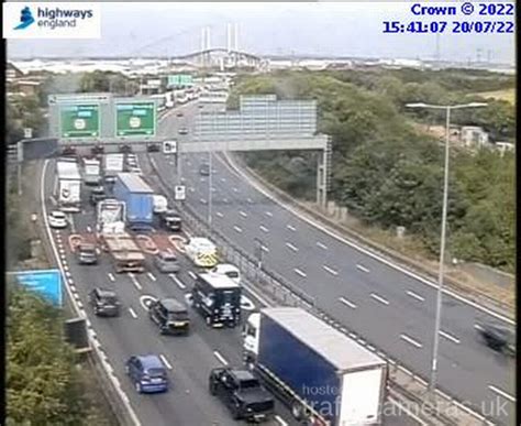 Live M25 Dartford Crossing Traffic Updates As Just Stop Oil Protesters Cause Miles Of M25 Queues