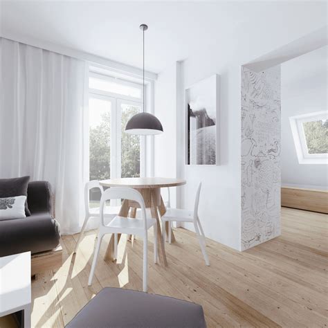 minimalist apartment design  soft color scheme roohome