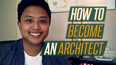 How To Become An Architect Youtube