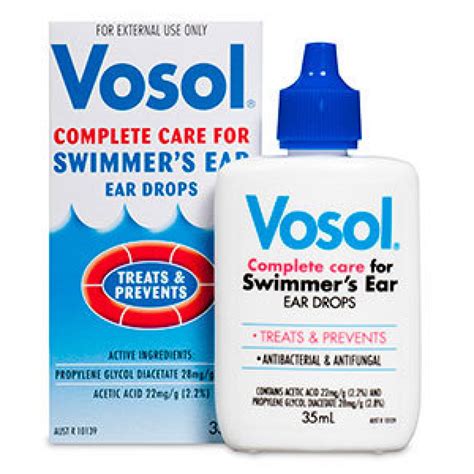 Vosol Swimmers Ear Ear Drops 35ml Birkenhead Health