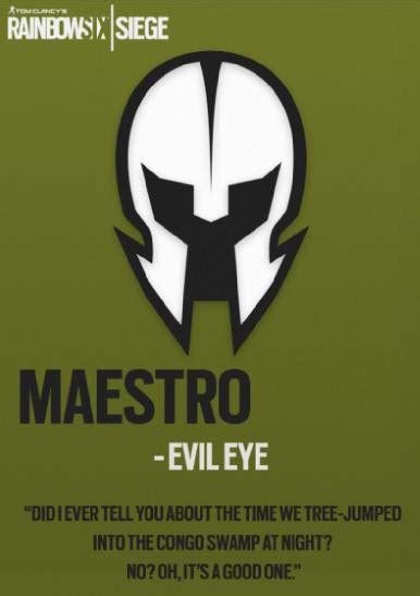 Maestro R6 Siege Operator Guide